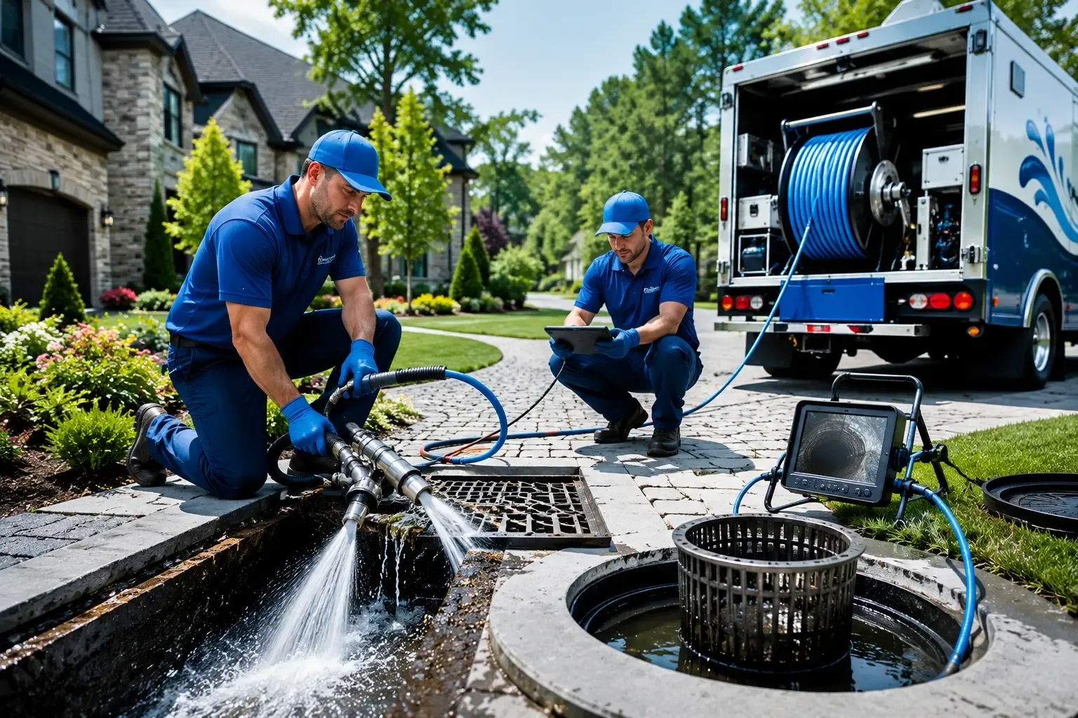 Local outdoor drain cleaning professionals in Brooklyn, IA