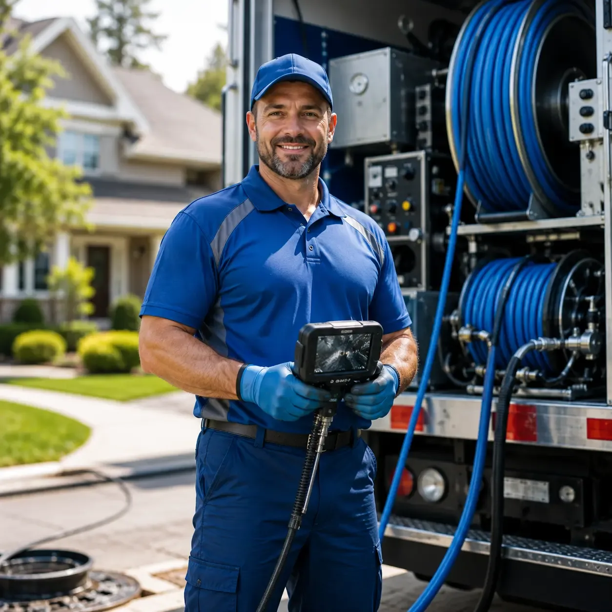 Local outdoor drain cleaning specialists in Brooklyn, IA